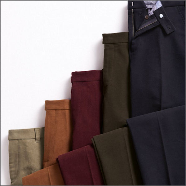 Brook Taverner Berry Kerswell Moleskin Trousers*
