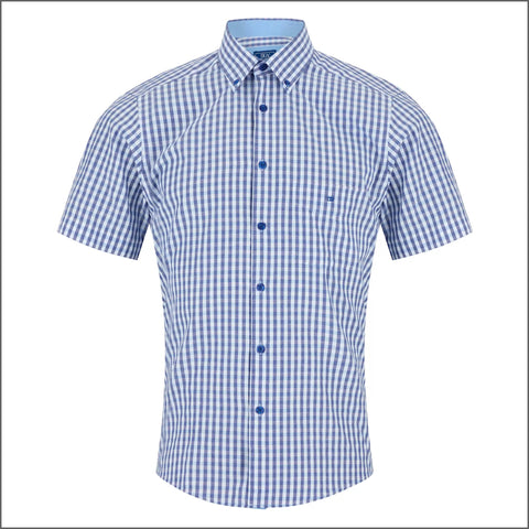 Dg's Blue Multi Check SS Shirt*.