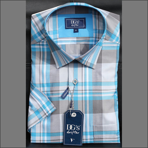 Dg's Turquoise SS Shirt=