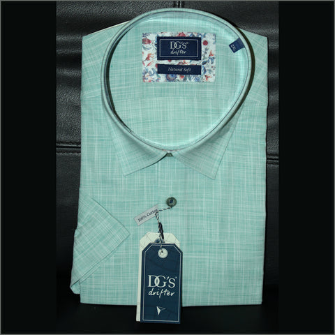Dg's Green Woven SS Shirt*