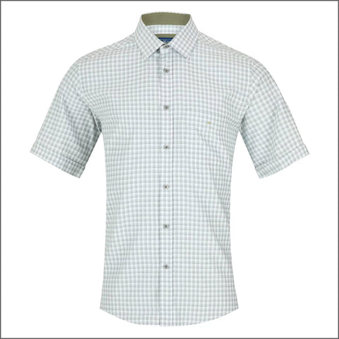 Dg's Light Green Check Shirt SSº*