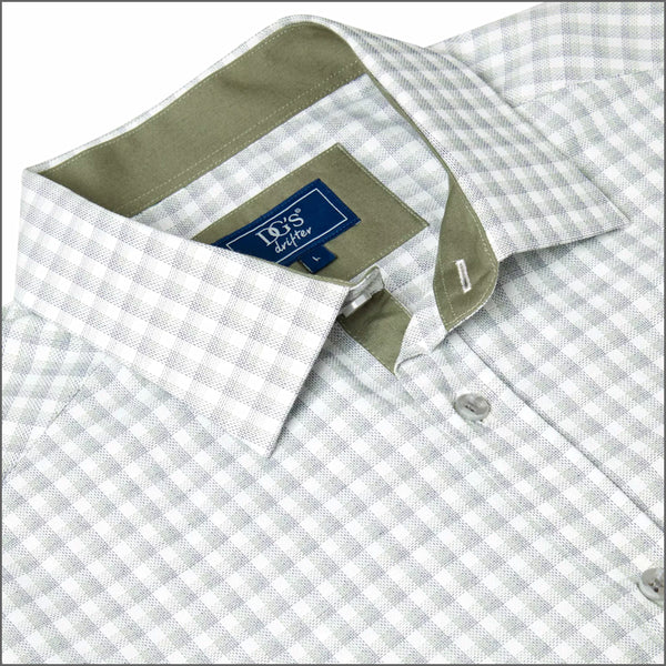 Dg's Light Green Check Shirt SSº*