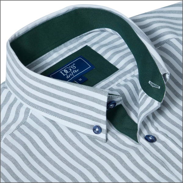 Dg's Green & White Stripe Shirt SSº*