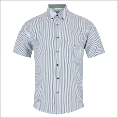 Dg's Green & White Stripe Shirt SSº