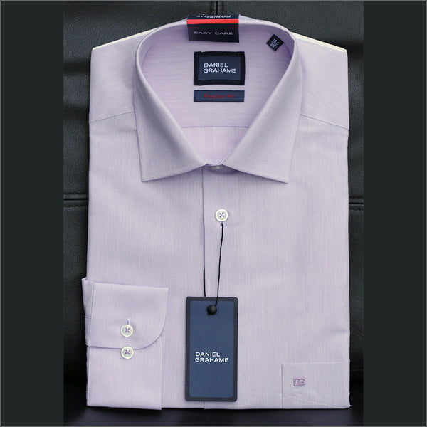Daniel Graham Gordon LS Lilac Pattern Shirtª.