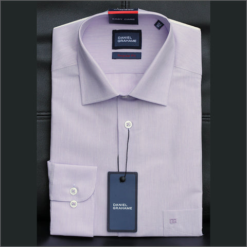 Daniel Graham Gordon LS Lilac Pattern Shirtª.