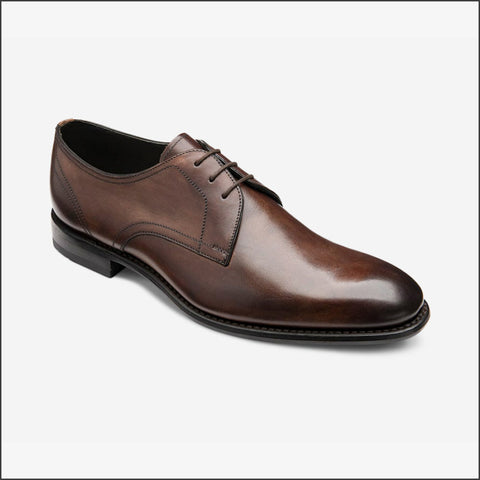 Loake Atherton Dark Brown Calf Leather shoe'