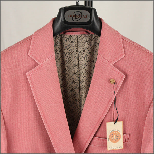 Douglas Barcelona Raspberry Cotton Jacket"