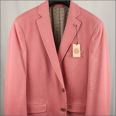 Douglas Barcelona Raspberry Cotton Jacket"