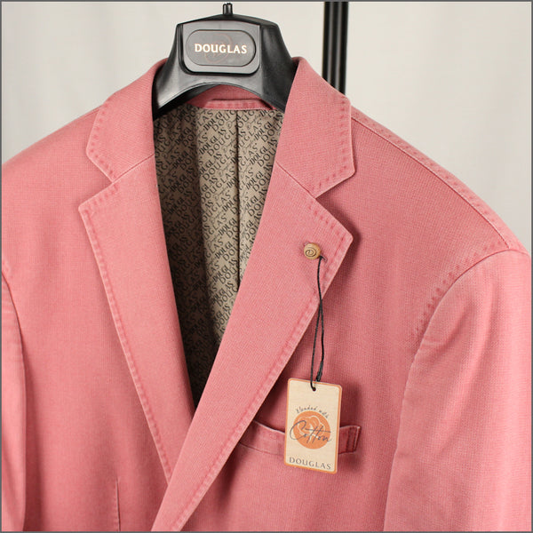 Douglas Barcelona Raspberry Cotton Jacket"