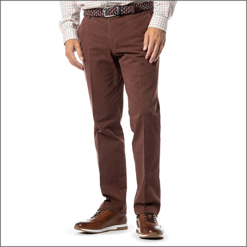 Gurteen Longford Autumn BushWood Stretch Cotton Chino*