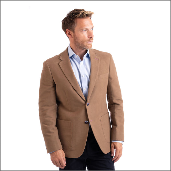 Gurteen Camden Camel Moleskin Jacket,