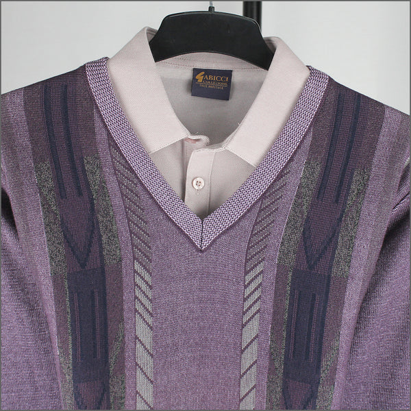 DG's Lilac Pattern V Neckº