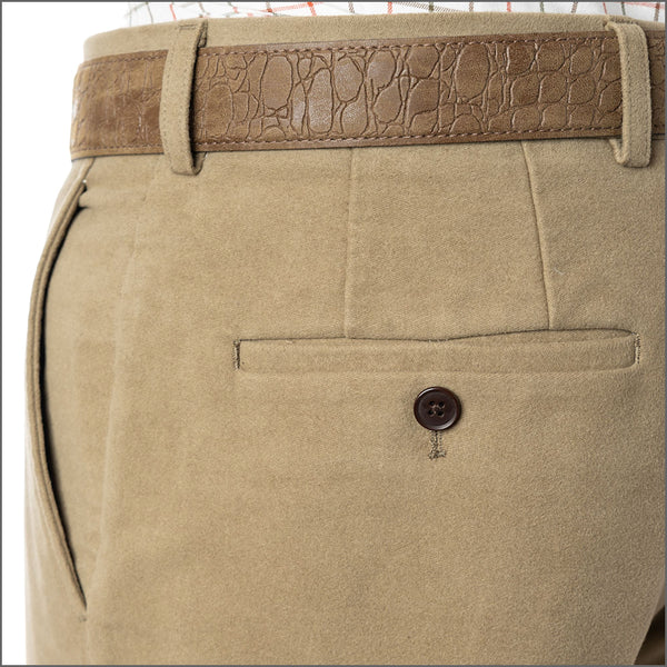 Gurteen Epsom Moleskin Thyme Trouser*