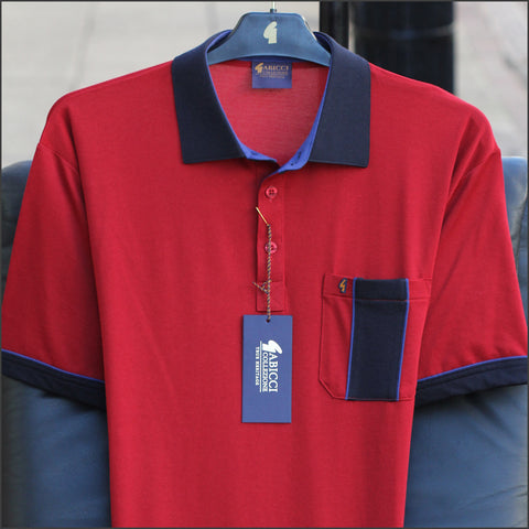 Gabicci X10 Rosso Pattern T Shirt~