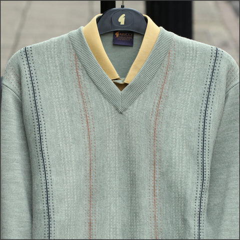 Gabicci M05 Sage V Neck=