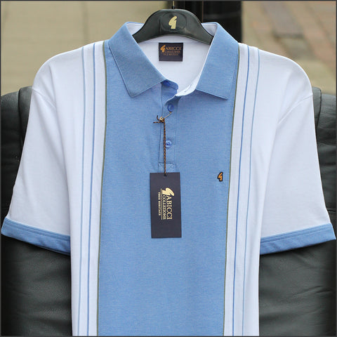 Gabicci X02 White / Sky Tee Shirt~