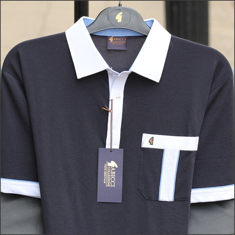 Gabicci X10 Navy Pattern T Shirt~