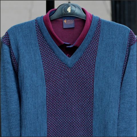 Gabicci M03 Storm Patterned V Neckº