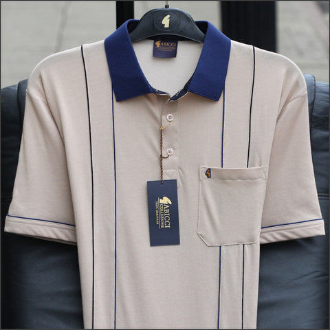 Gabicci X06 Granola Pattern Polo~