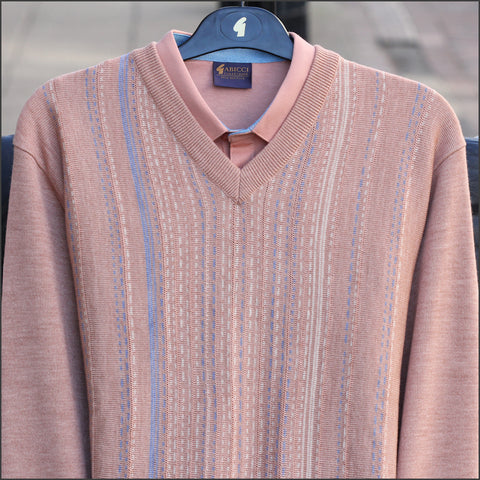 Gabicci M04 Peach V Neck@