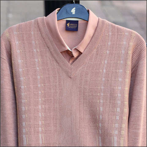 Gabicci M05 Peach V Neck @