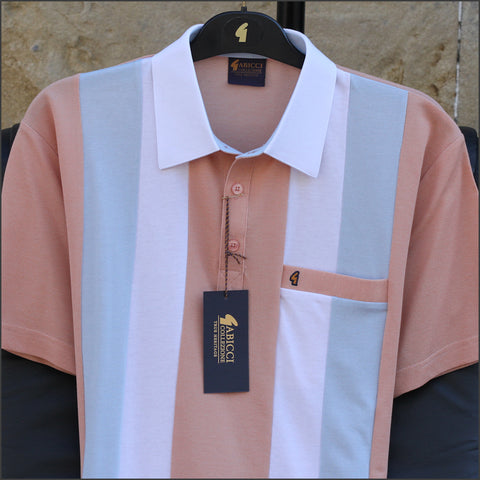 Gabicci X03 Peach Pattern Polo~