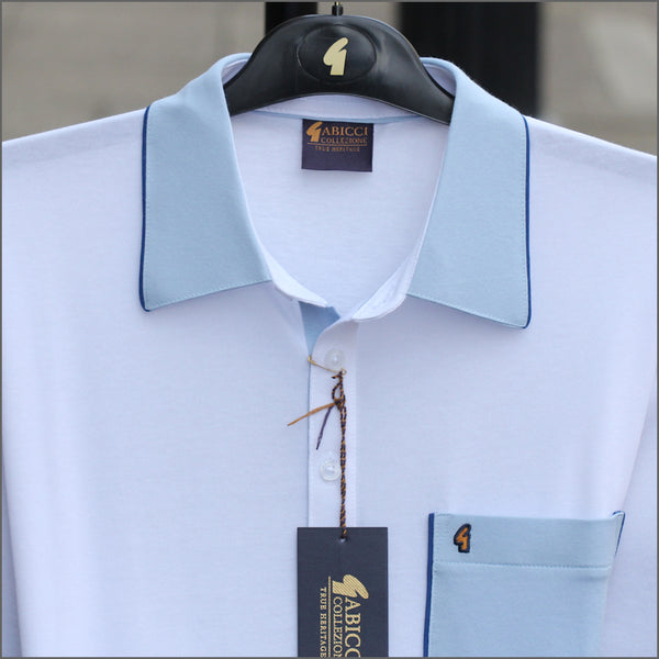 Gabicci X08 White Pattern T Shirt~