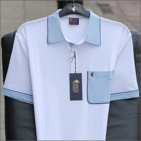 Gabicci X08 White Pattern T Shirt~