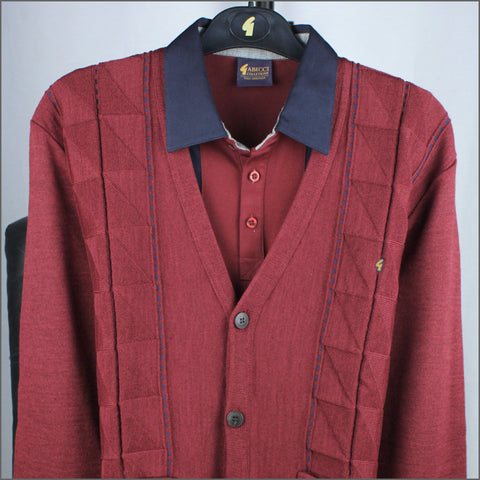 Gabicci M09 Mulberry Pattern Cardigan*