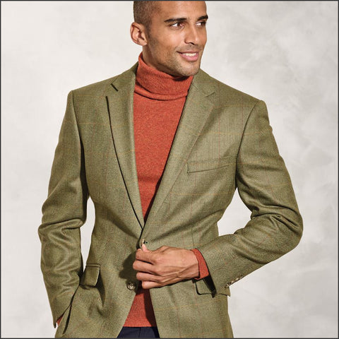 Brook Taverner Helsinki Pure New Wool Tweed Jacket*