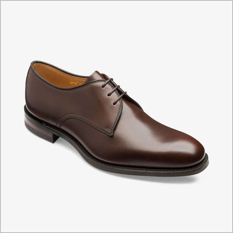 Loake Gable Brown Contemporary Plain Tie Shoe Size 10 Only*