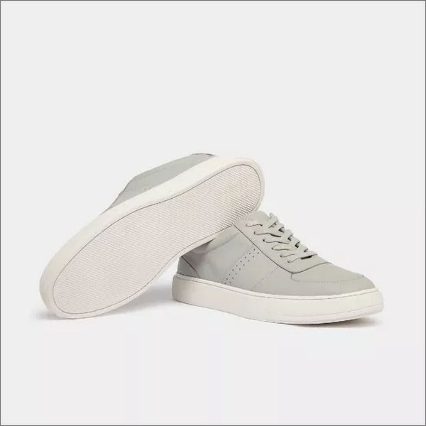 Remus Uomo Enrico Grey Leather Trainerª