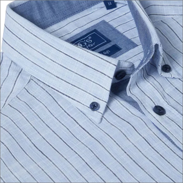 Dg's Light Blue Stripe Short Sleevesª