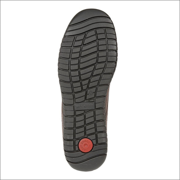 Black Grain Leather Slip on Shoe