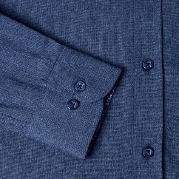 Drifter Geneva Dark Blue Woven LS Shirtª