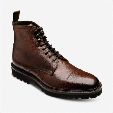 Loake Aquarius  Dark Brown Grain Calf Leather Boot~~