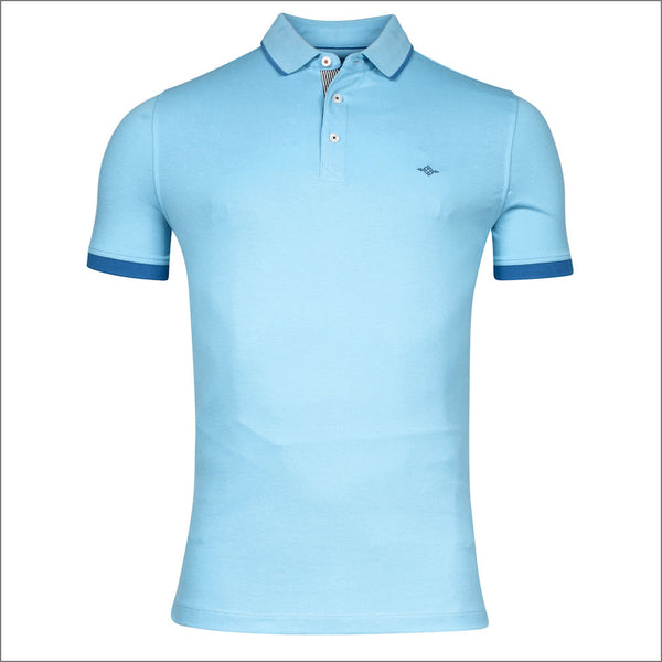 BAILEYS Lt Blue Polo Top^