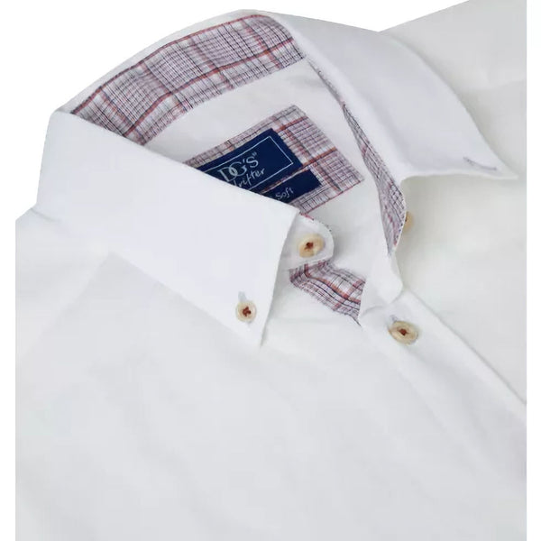 Dg's Cream Woven SS Shirt=