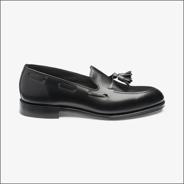 Loake Russell Black Leather Loafer Size 8 & 12 ONLY*