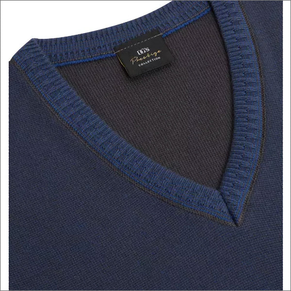 Dg´s Blue Wool Blend Slip overº