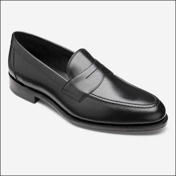 Loake Hornbeam Carbon Black Loafer F Fitª