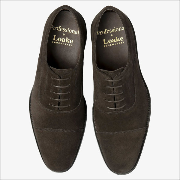 Loake Hitchcock Dark Brown Suedeª