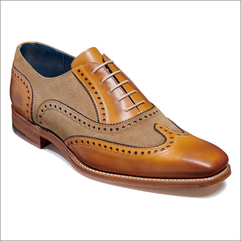 Barker Spencer Cedar Calf / Snuff Suedeº