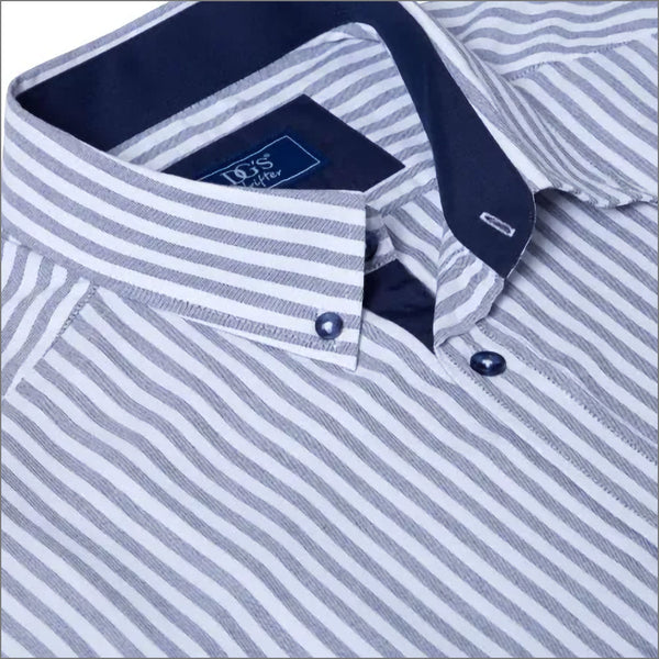 Dg's Navy Stripe Shirt SS.