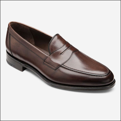 Loake Hornbeam Scorched Walnut Loafer F Fitª
