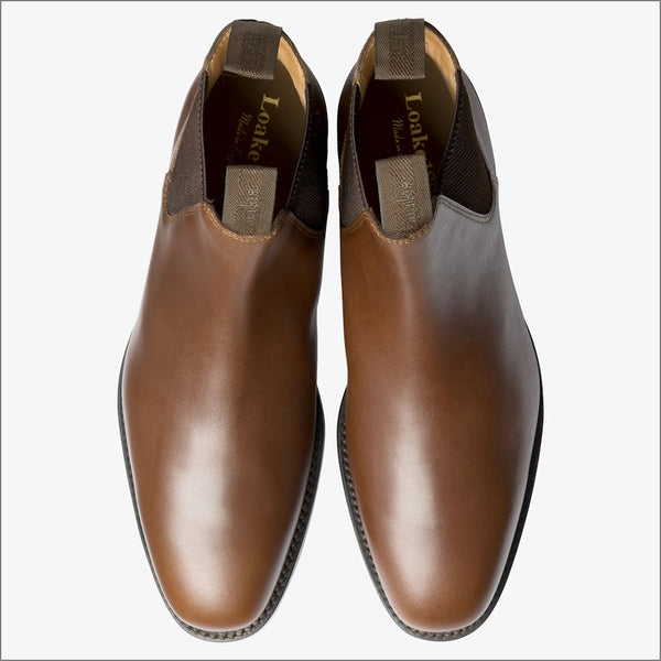 Loake Chatsworth Brown Leather Calf Bootª