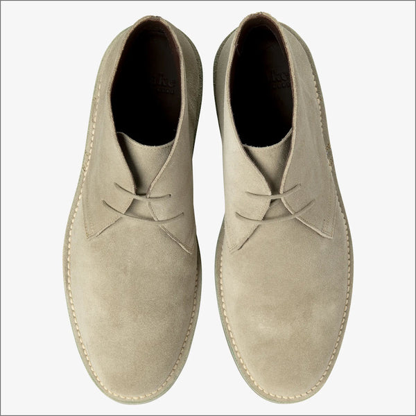 Loake Sahara Sand Suede Boot=