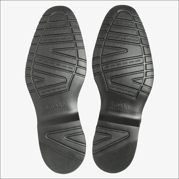Loake Orsan Black Leather Shoe G Fitª