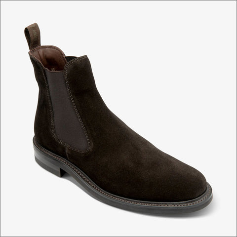 Loake Dorchester Dark Brown Suede Bootª